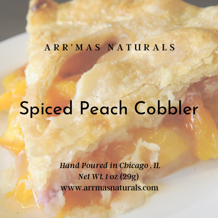 Spiced Peach Cobbler Wax Melt