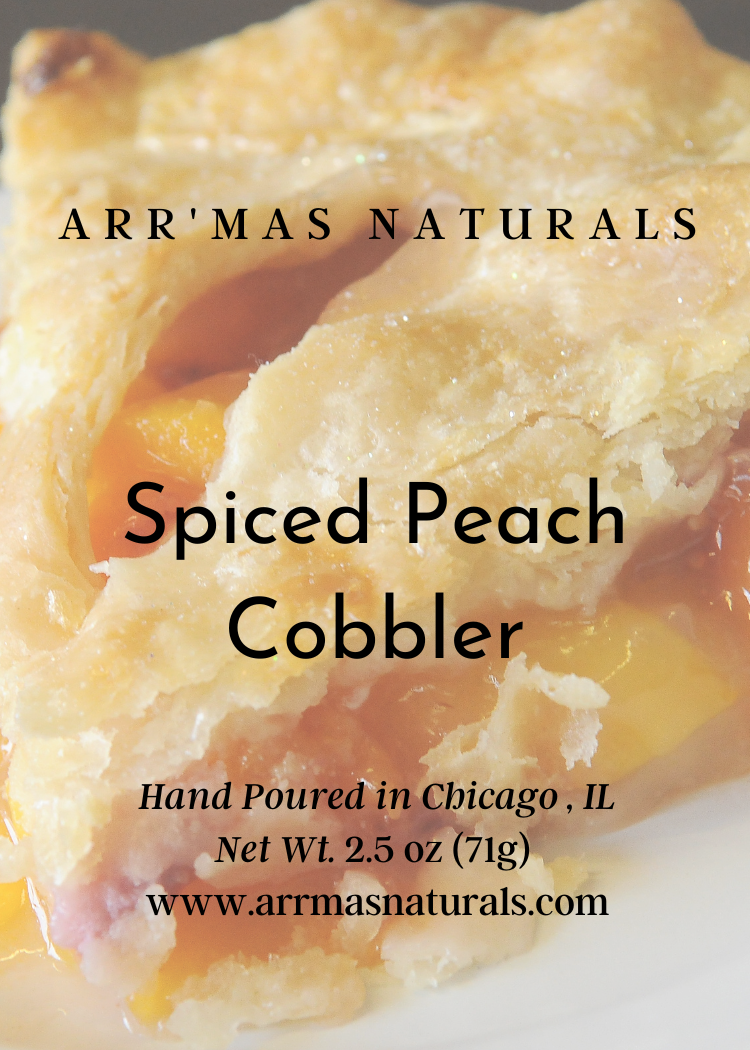 Spiced Peach Cobbler Wax Melt