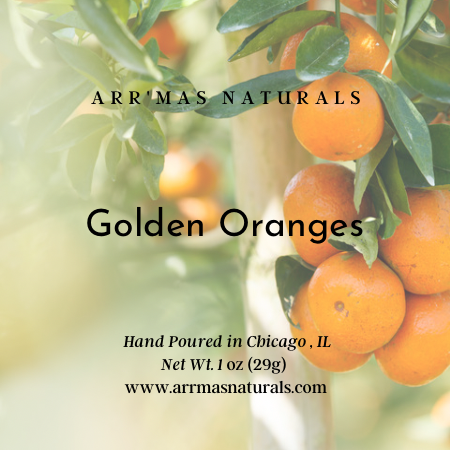 Golden Oranges Wax Melt