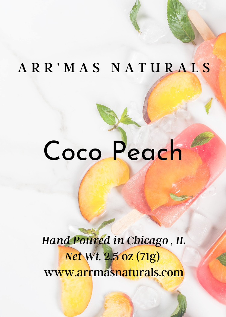 Coco Peach Wax Melt